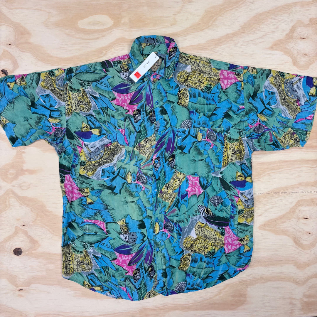 VINTAGE HAWAIIAN SHIRT EXTRA LARGE