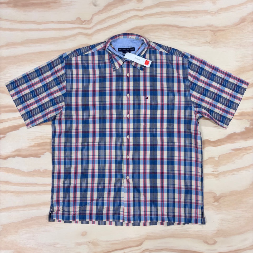 VINTAGE TOMMY HILFIGER SHIRT LARGE