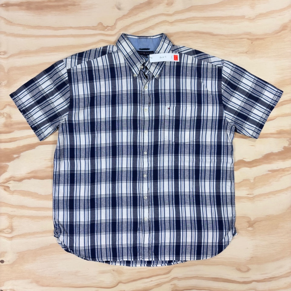 VINTAGE TOMMY HILFIGER SHIRT DOUBLE EXTRA LARGE