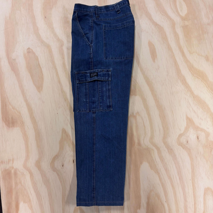 VINTAGE DENIM CARGO PANT 30"