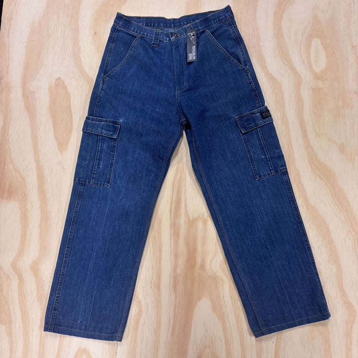 VINTAGE DENIM CARGO PANT 30"