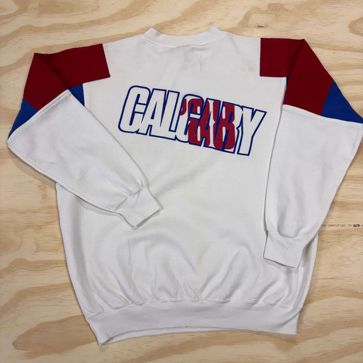 VINTAGE CALGARY OLYMPICS CREW NECK LARGE