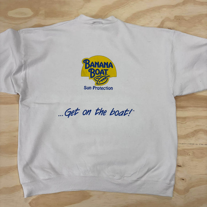 VINTAGE BANANA BOAT CREW NECK DOUBLE EXTRA LARGE