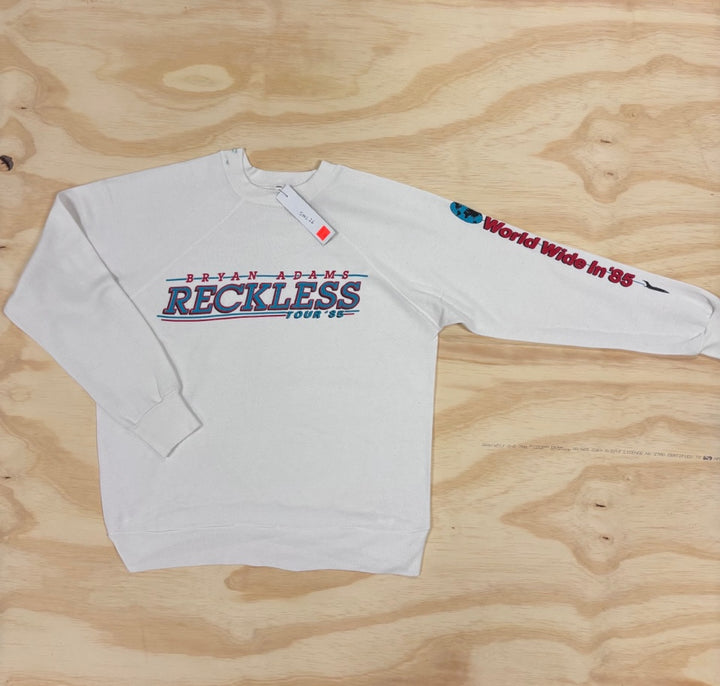 VINTAGE BRYAN ADAMS CREW LARGE