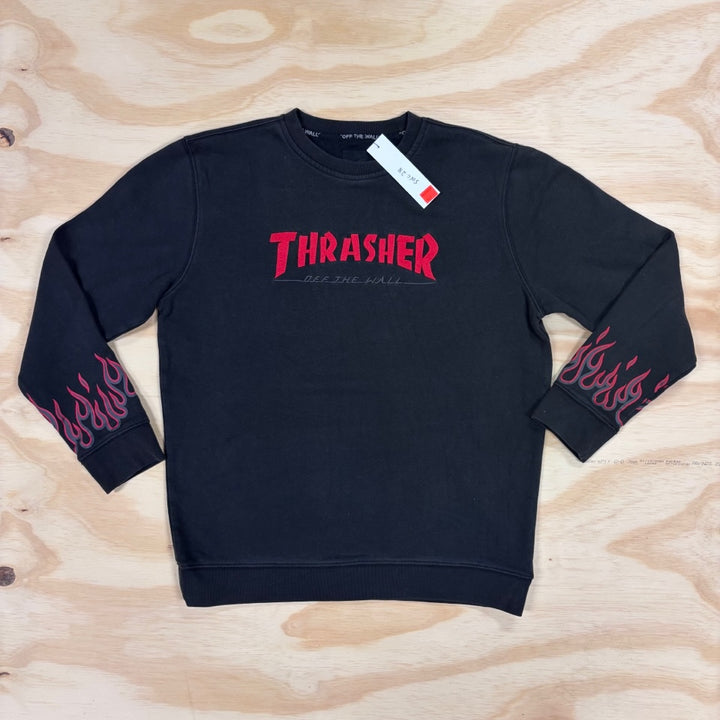 VINTAGE THRASHER X VANS CREW EXTRA LARGE