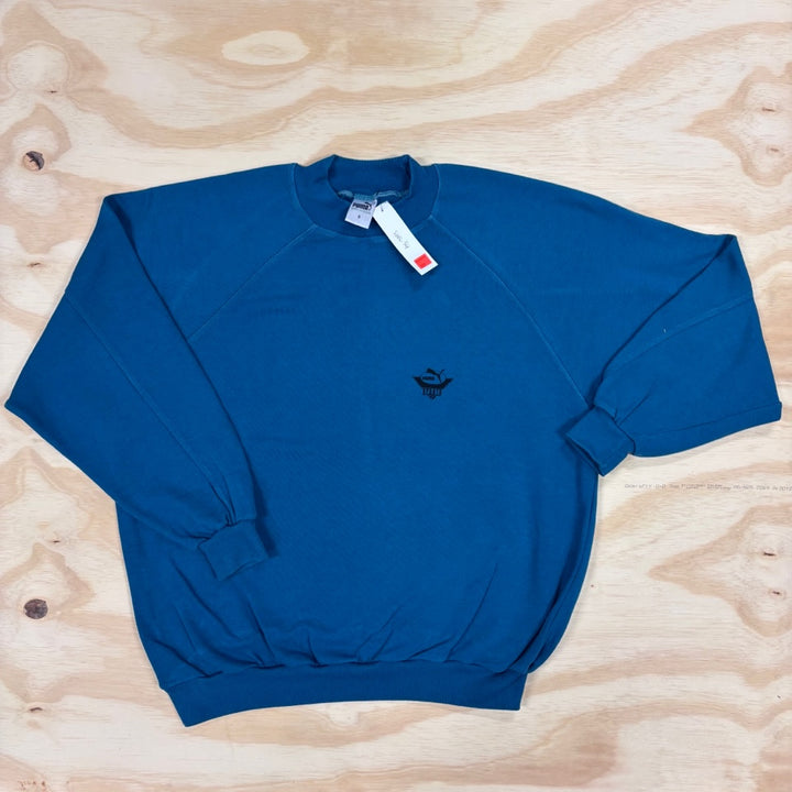 VINTAGE PUMA CREW NECK EXTRA LARGE