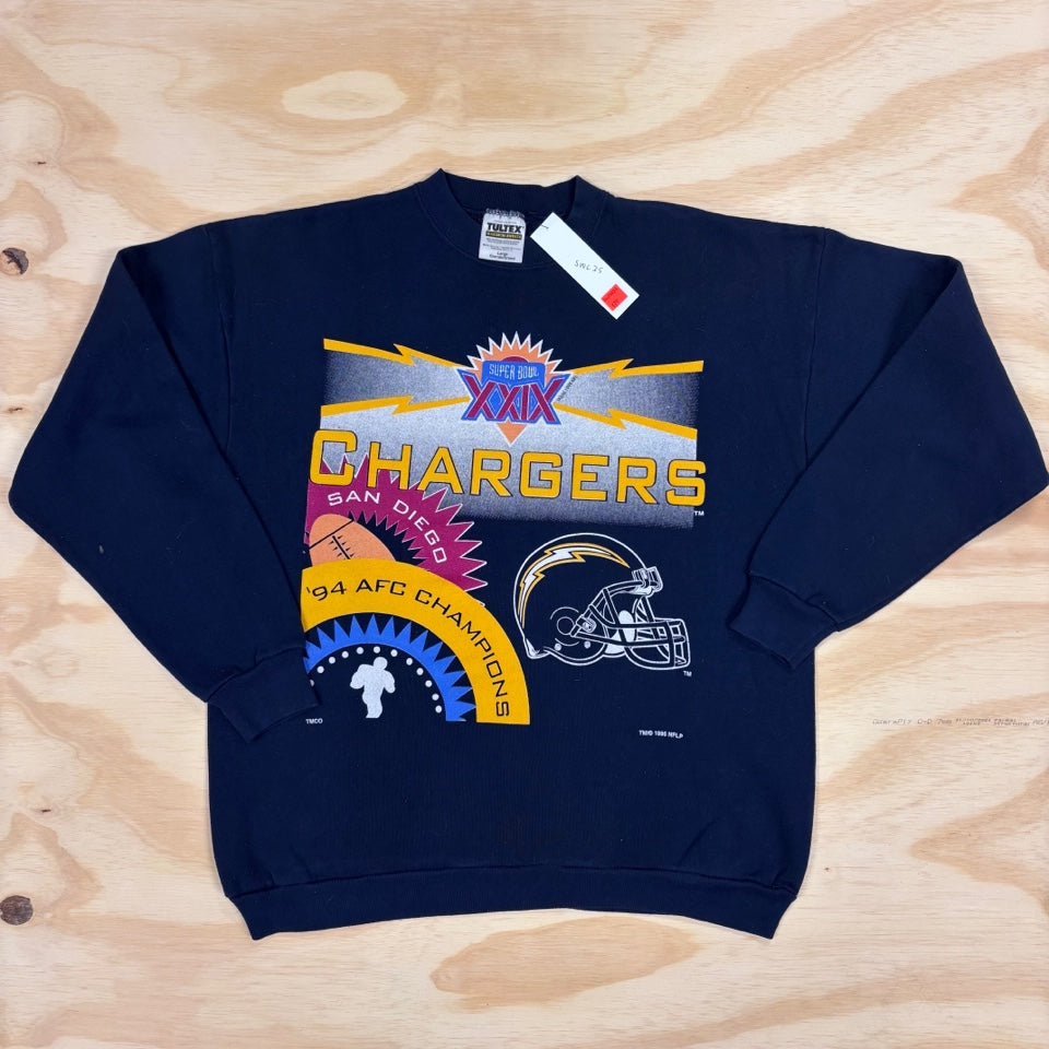 VINTAGE NFL CREW LARGE