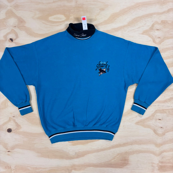 VINTAGE NHL TURTLENECK CREW LARGE