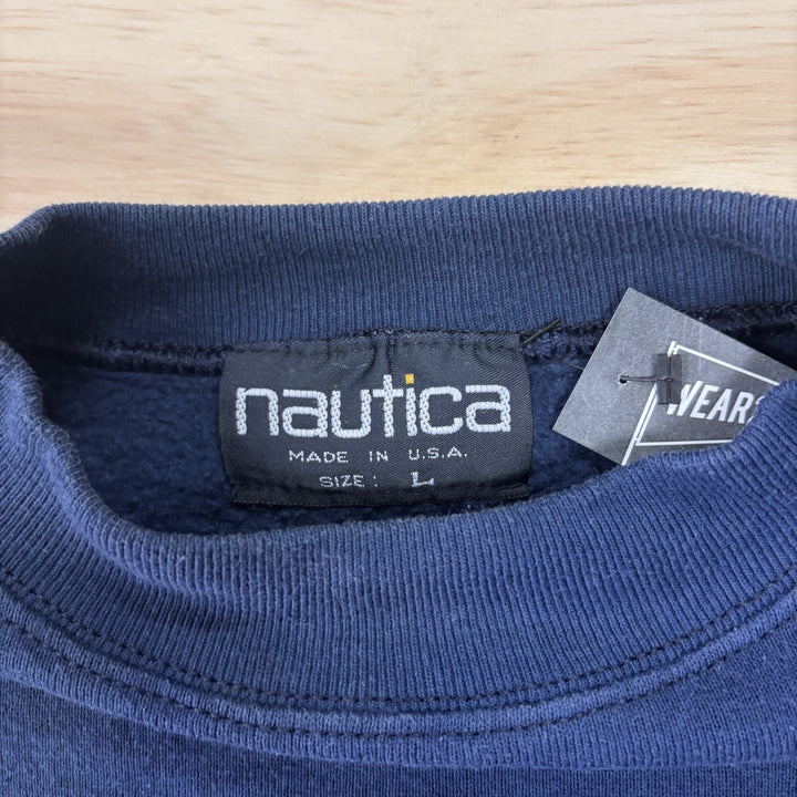 VINTAGE NAUTICA CREW NECK LARGE