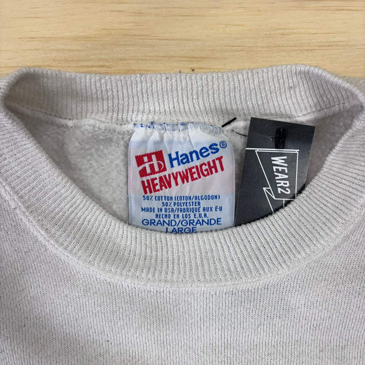 VINTAGE NASCAR CREW NECK LARGE