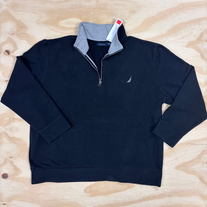 VINTAGE NAUTICA QUARTER ZIP DOUBLE EXTRA LARGE