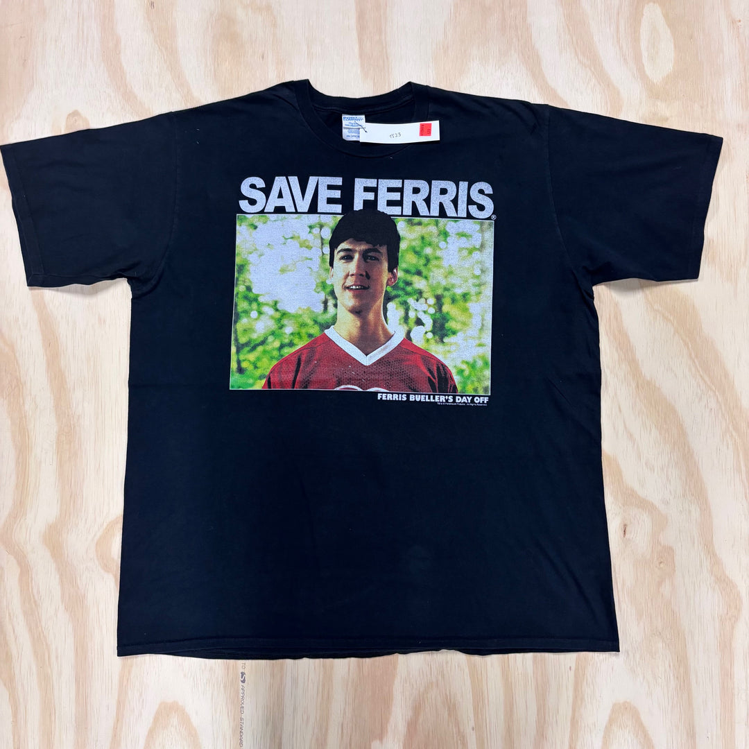 VINTAGE FERRIS BUELLER TEE DOUBLE EXTRA  LARGE