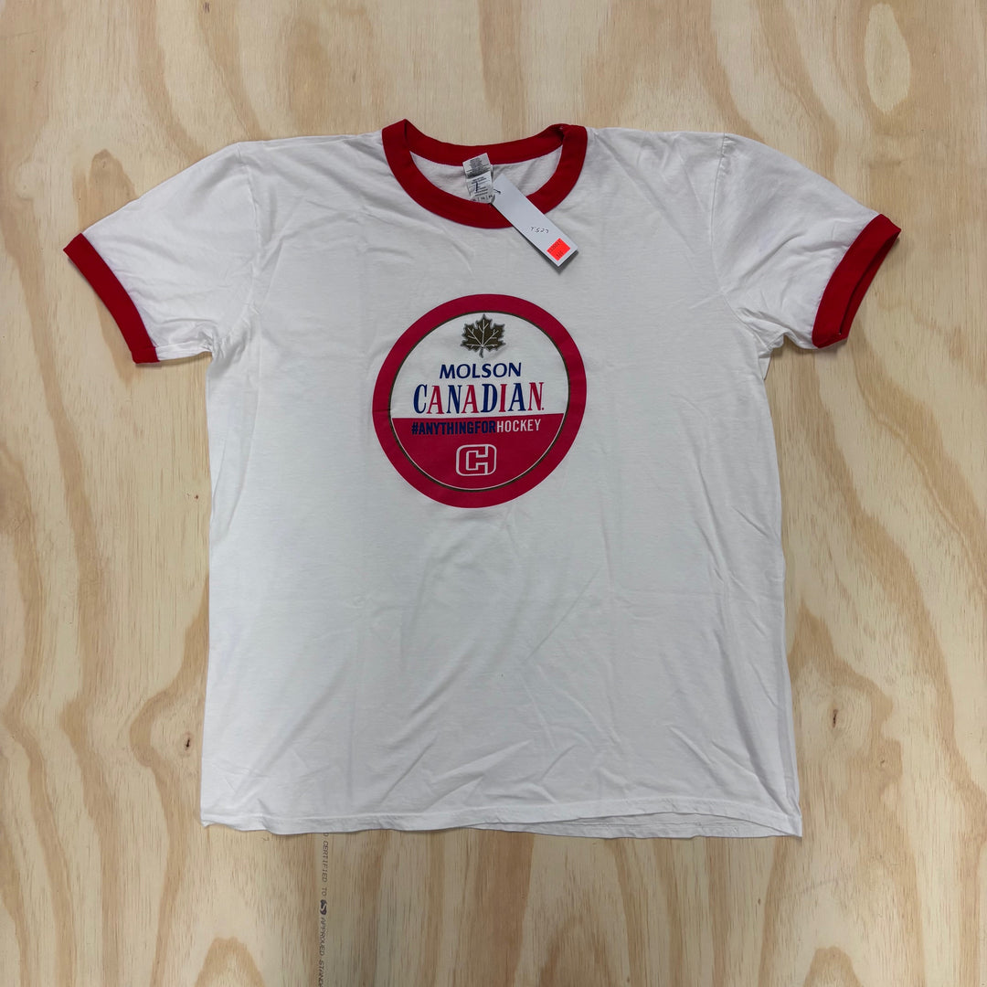MOLSON RINGER TEE EXTRA LARGE