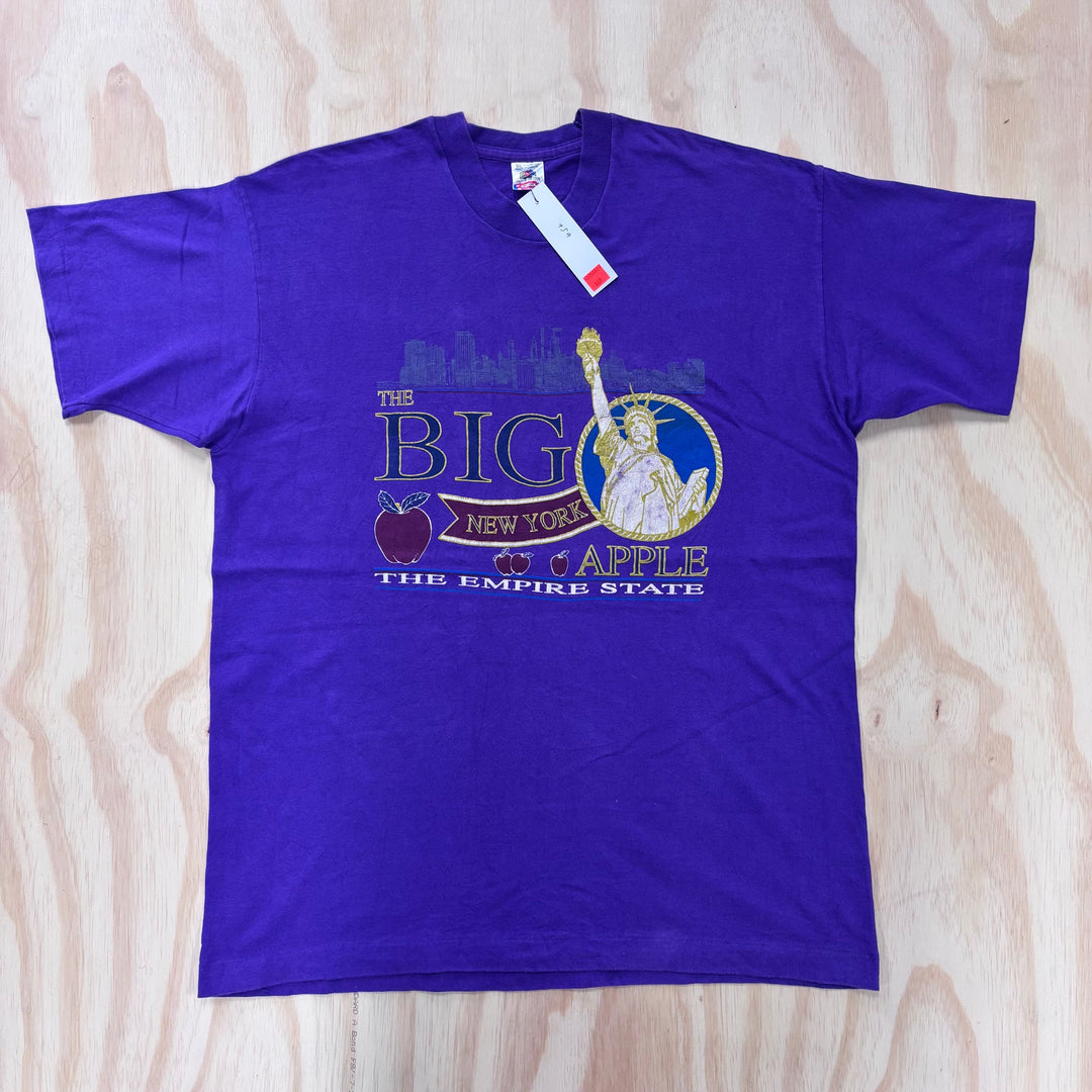 VINTAGE BIG APPLE TEE EXTRA LARGE
