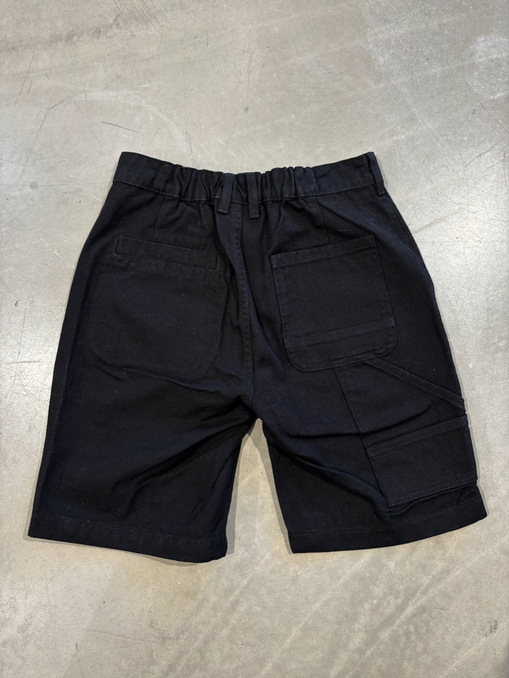 WEAR 2 HEAVY CANVAS SHORTS BLACK