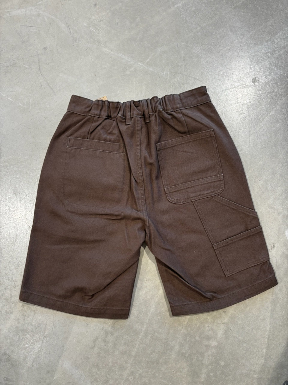 WEAR2 HEAVY CANVAS SHORTS WALNUT