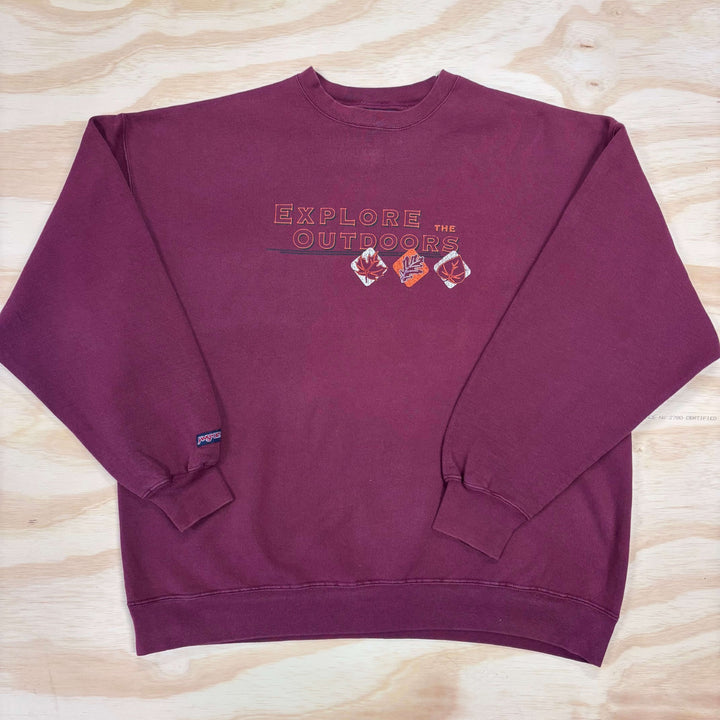 VINTAGE JANSPORT CREW NECK EXTRA LARGE
