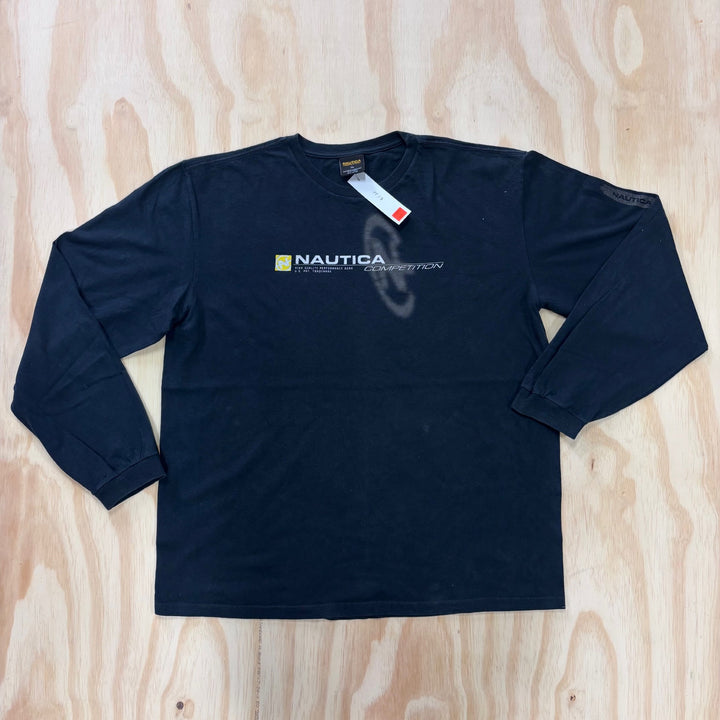 VINTAGE NAUTICA LONG SLEEVE TEE EXTRA LARGE