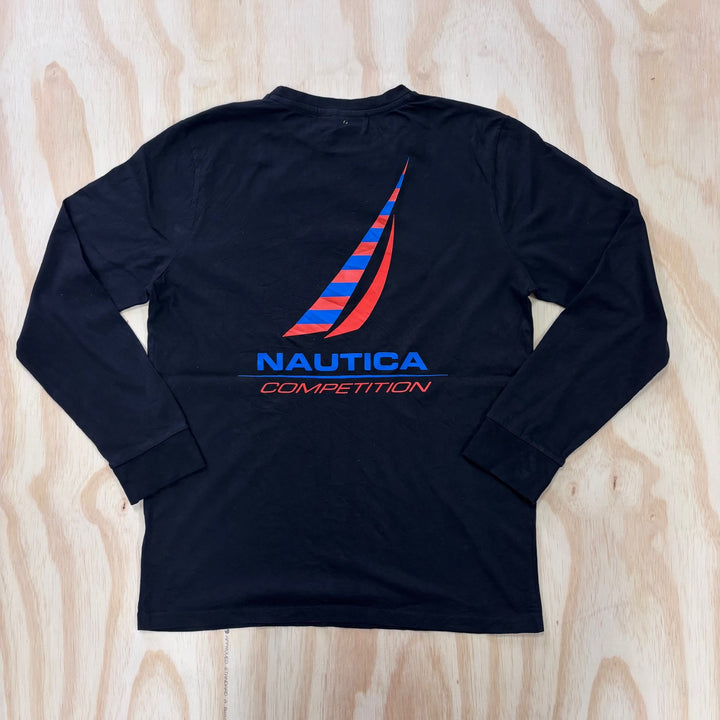 VINTAGE NAUTICA LONG SLEEVE TEE MEDIUM