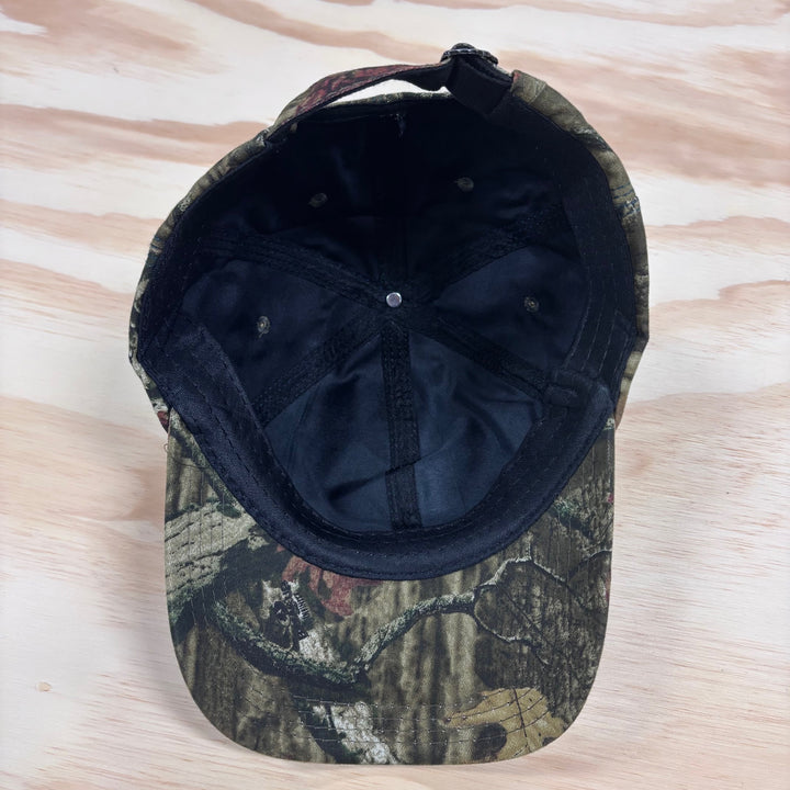 VINTAGE CAMO STRAP BACK CAP